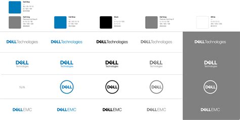 Brand New: New Logos for Dell, Dell Technologies, and Dell EMC by Brand Union