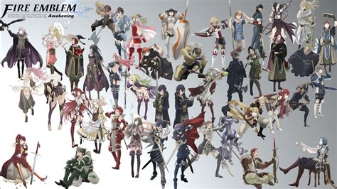 Characters Of Fire Emblem Awakening HD Fire Emblem Awakening Wallpapers ...