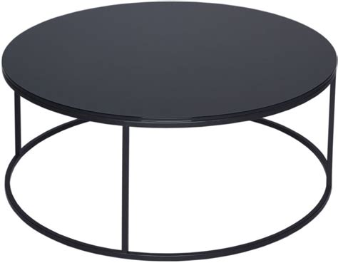 Westminster Black Glass Round Coffee Table with Black Base | Circular coffee table, Modern ...