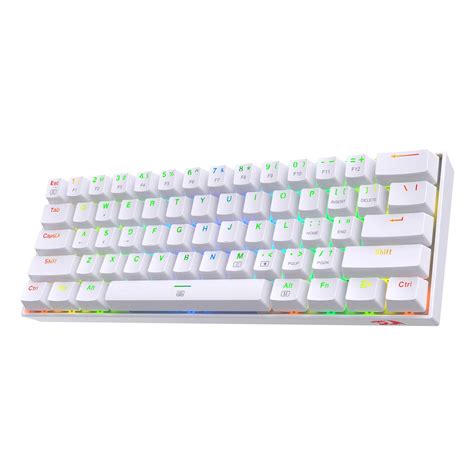 Redragon K630 Dragonborn 60% Wired RGB Gaming Keyboard, 61 Keys Compact ...