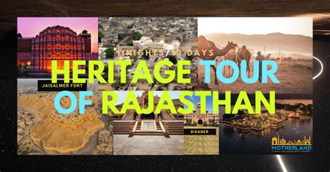 Heritage Tour of Rajasthan 2023