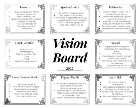 Printable I Vision Board I Goal Setting I New Year - Etsy Canada | Speak life, Smart goals, Goal ...