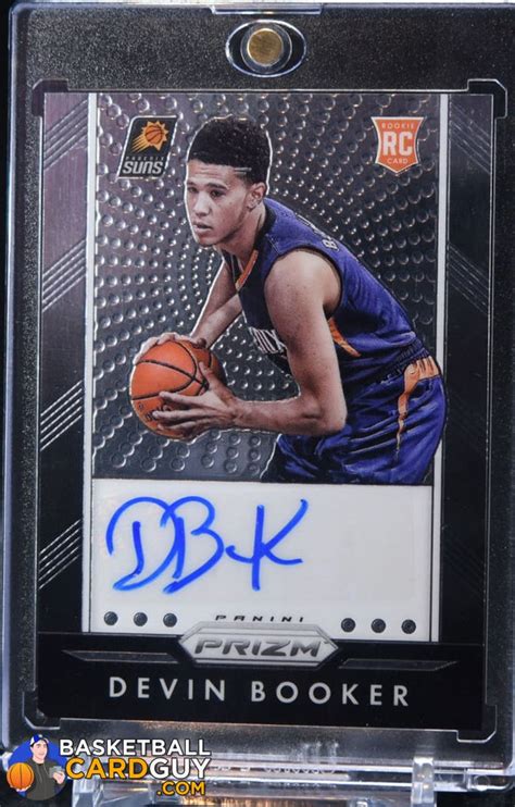 Devin Booker 2016-17 Panini Spectra Rising Stars Memorabilia Autograph ...