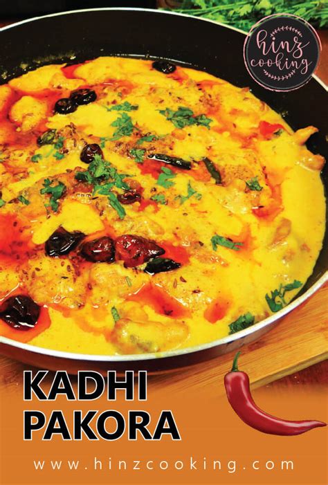 Kadhi Pakora Recipe (Pakoda Kadhi) - Hinz Cooking