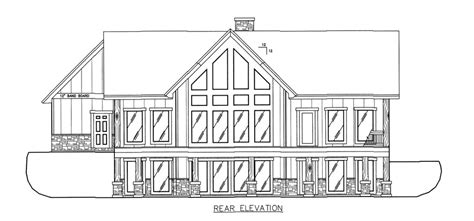 Craftsman Style House Plan - 4 Beds 4 Baths 4242 Sq/Ft Plan #117-891 - Houseplans.com