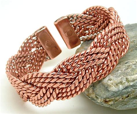 copper bracelet - | Mens copper bracelet, Copper bracelet, Wire wrapped ...