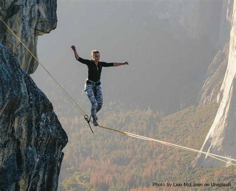 Walking the Tightrope: by Sarah Rowlands - PowerPoint and Presenting Stuff