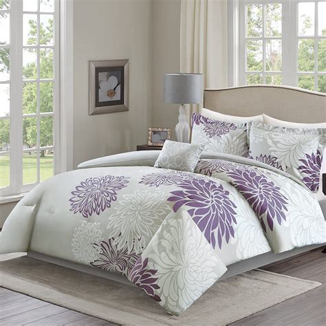 Comfort Spaces Enya 5 Piece Comforter Set Ultra Soft Hypoallergenic Microfiber F | eBay