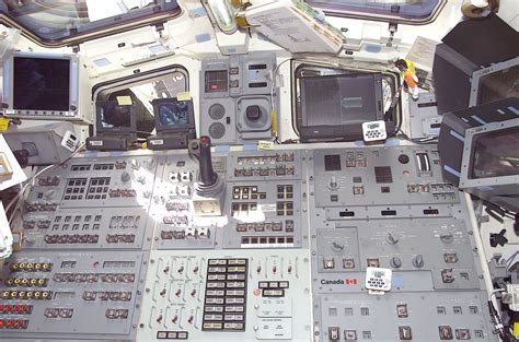 Space Shuttle Cockpit Layout