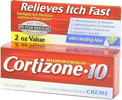 Cortizone-10 Maximum Strength, 2 Ounce Box | eBay