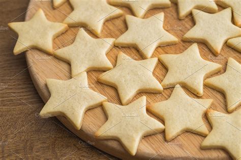 Star shaped butter cookiechristmast stock photo containing star and cookies | High-Quality Food ...