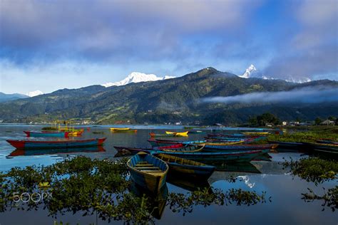 Boats, Pokhara .......... Nepal. by Rupad Bajracharya / 500px