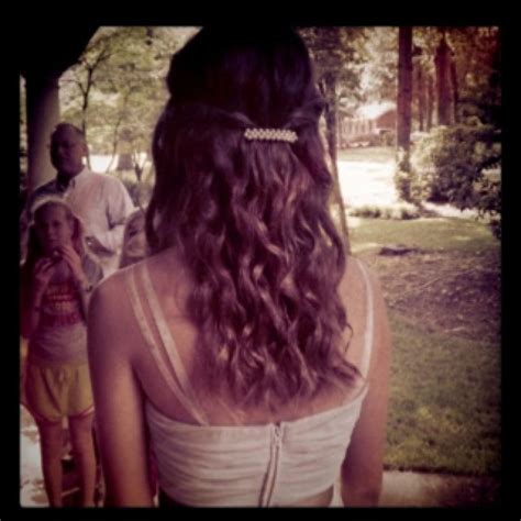 8th grade dance hair:) | Dance hairstyles, Graduation hairstyles, Hair styles