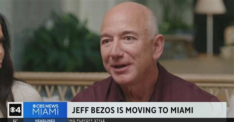 Amazon's Jeff Bezos packs his bags for Miami - CBS Miami