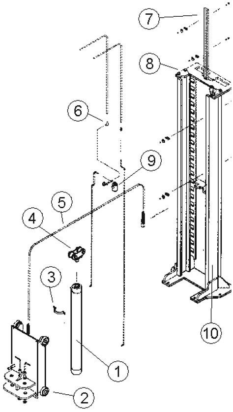 Parts for Mohawk System 1A Opposite Side Column Offside | SVI International, Inc.