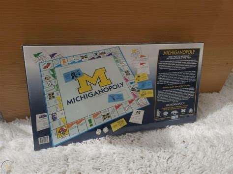 Michiganopoly Michigan Monopoly University of Michigan Alumni Board ...