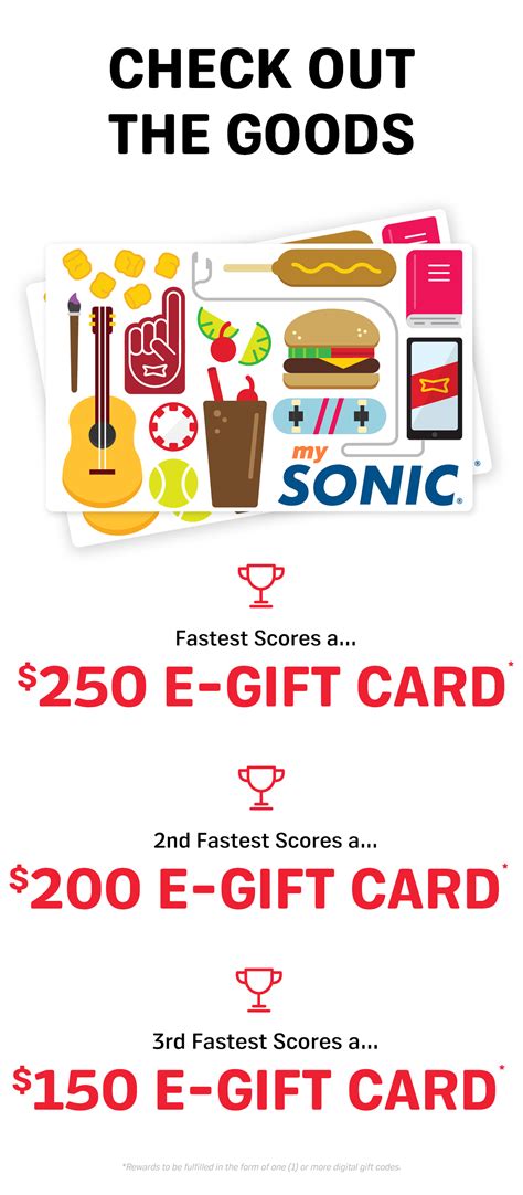 sonic gift card deals - Amazing Time Cyberzine Portrait Gallery