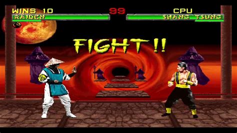 Mortal Kombat Komplete Plus - MK2 Arcade - Raiden (Hard 8) - YouTube