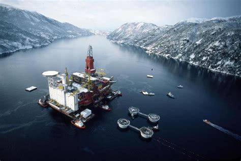 Snapshots Of Life Aboard A Norwegian Oil Rig