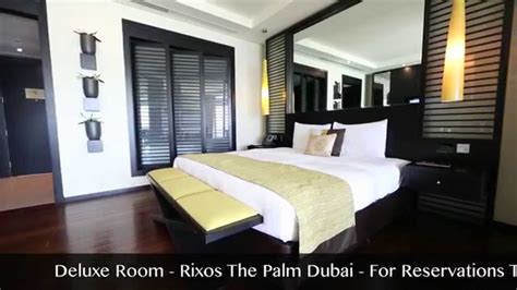 Rixos The Palm Dubai Deluxe Room - YouTube