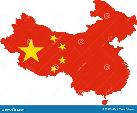 China Flag Map Stock Illustrations – 9,992 China Flag Map Stock ...