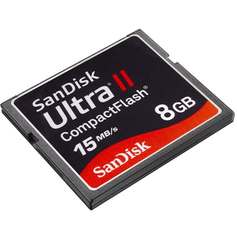 8 GB SanDisk Ultra Compact Flash TypII 200x Retail - Compact Flash Karten (CF) | Mindfactory.de