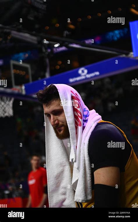 COLOGNE, GERMANY - SEPTEMBER 6, 2022: Jusuf Nurkic. The basketball match of Eurobasket 2022 ...