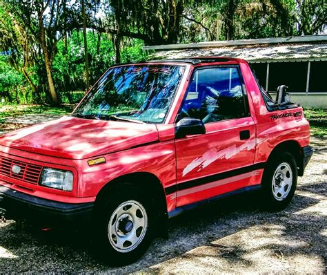 My 95 GEO TRACKER 181k miles 5spd. | Adventure car, Cars trucks, Geo