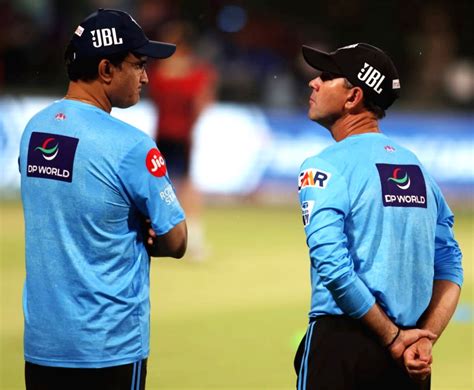 New Delhi : Delhi Capitals head coach Ricky Ponting and Director of ...