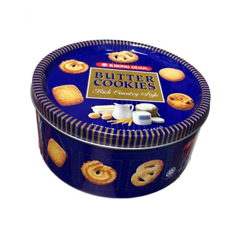 Khong Guan Butter Cookies Tin - Case