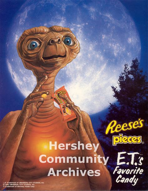 Reese’s Pieces: E.T.’s Favorite Candy – Hershey Community Archives