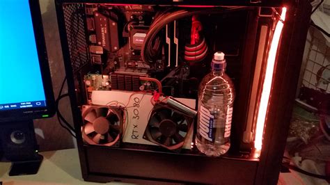 Everyone was enquiring about the cooling on my new gpu so I made a ...