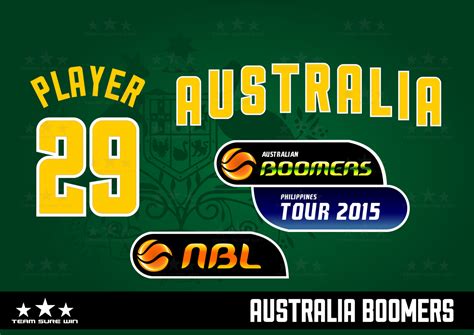 Australian Boomers Logo - Team Sure Win Sports Uniforms