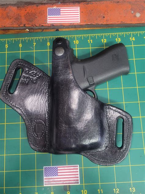 Leather Holster for Glock G43X Withtlr6 OWB RH - Etsy