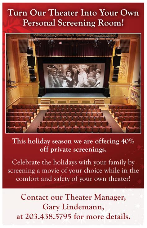 Ridgefield Playhouse | Ridgefield, CT | RENT THE THEATER