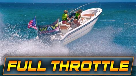 BLUE TOP LEGEND TWINS FULL THROTTLE AT BOCA INLET !! | WAVY BOATS ...