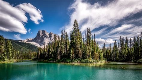 Emerald Lake Yoho National Park Wallpapers - Wallpaper Cave