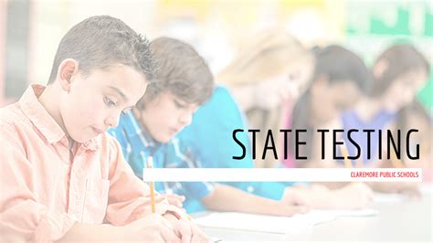 OK State Testing Results Posted | Claremore Public Schools