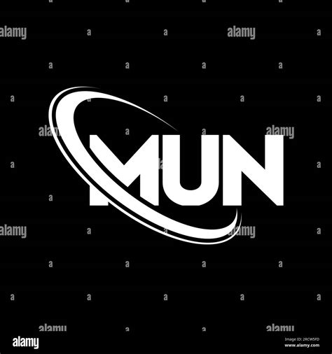 Mun logo design hi-res stock photography and images - Alamy