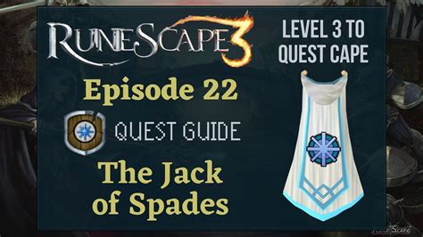 RS3 Jack of Spades: Quest Guide 2020 (Level 3 to Quest Cape Ep. 22) - RuneScape 3 Guide - YouTube