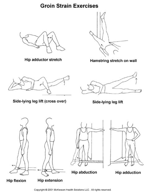 Groin Injury Exercises