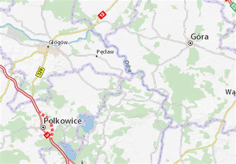 MICHELIN Trzęsów map - ViaMichelin