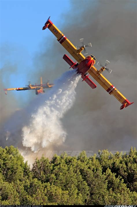 MEC&F Expert Engineers : Canadair CL-215 firefighting aircraft was damaged beyond repair in a ...