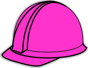 Pink Hard Hat Clip Art at Clker.com - vector clip art online, royalty free & public domain