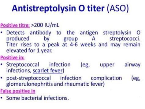 Antistreptolysin O titer (ASO), Part 19 - Veeramachaneni Ramakrishna ...