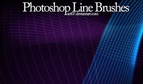 70+ Hottest Photoshop Line Brushes - Get Ready for 2017