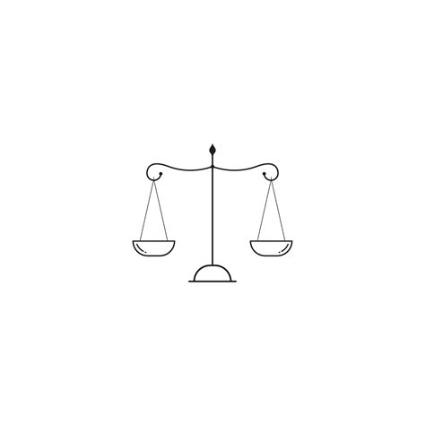 justice scale icon 10823486 Vector Art at Vecteezy