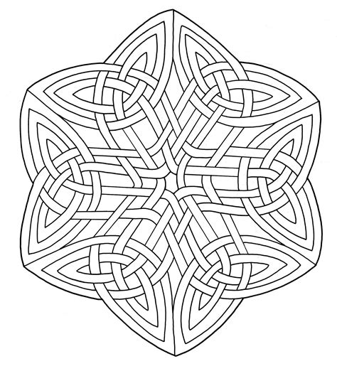 Celtic Mandala - 14 - Simple Mandalas