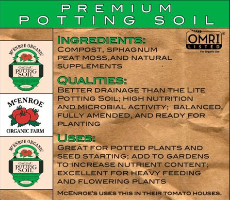 Premium Organic Potting Soil 1.35 cuft | Matt's Organic Gardens