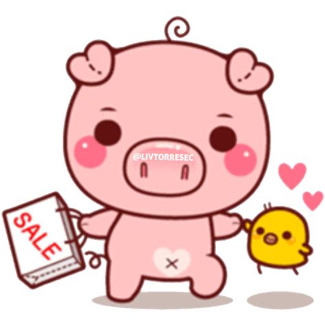 Sticker Maker - PINK PIG 2